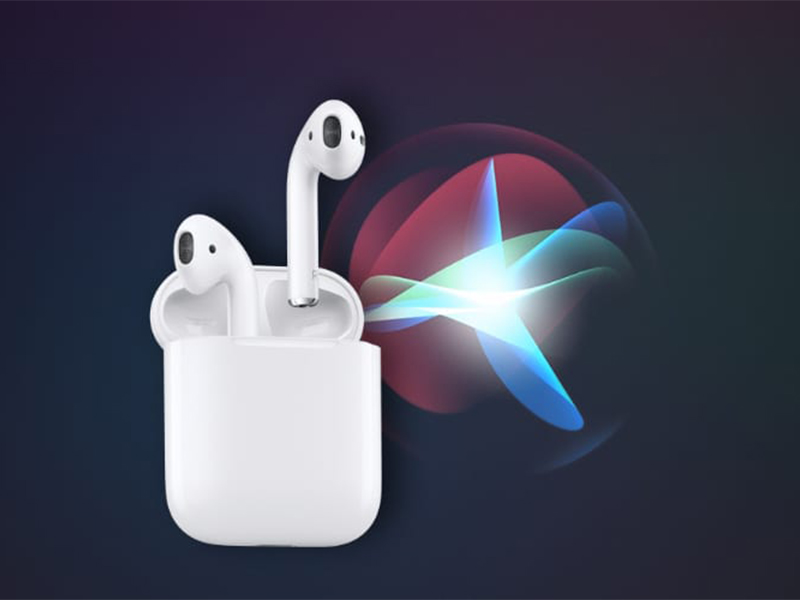 Gọi Siri bằng AirPods
